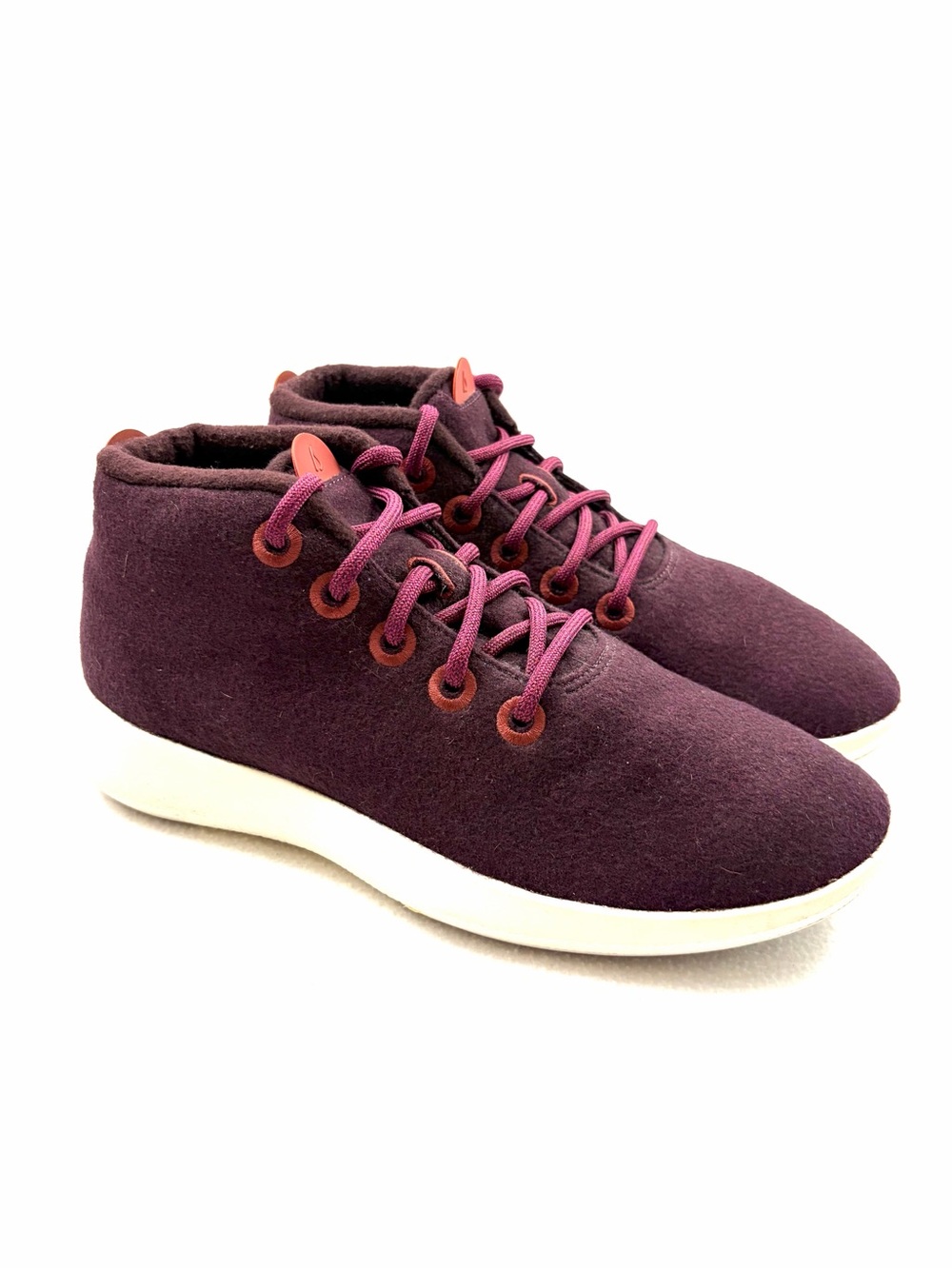 Allbirds Wool Runner-Up Mizzle Merino Wool High Top Sneakers Purple M11